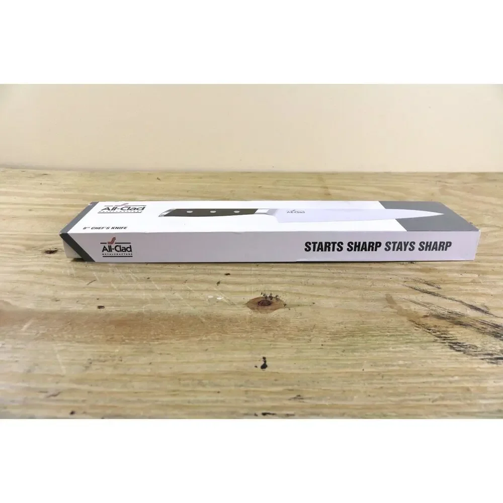 New ALL Clad Stainless Steel Chef's Knife 8